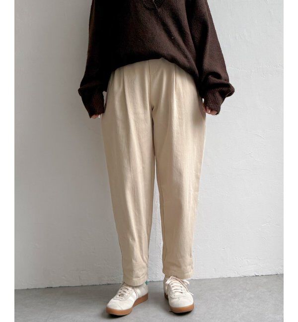 Lbc with Life「コットンゆるテーパードパンツ」|その他|