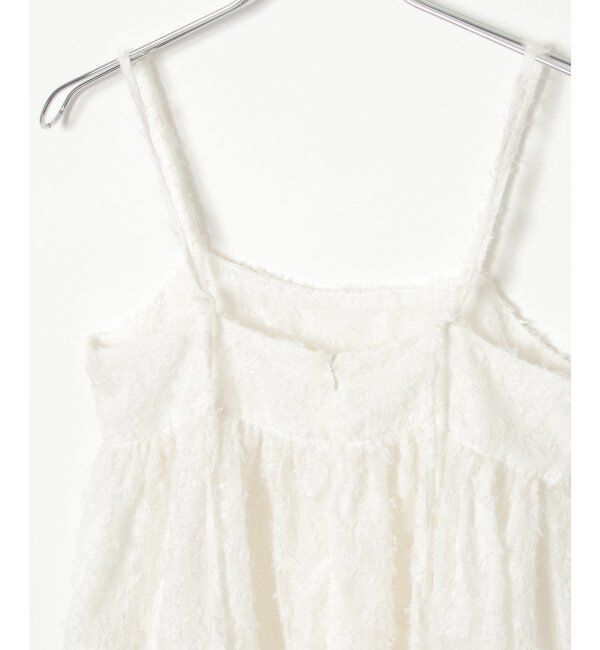 VENCE share style「フリンジジャガードキャミソール」|タンクトップ|