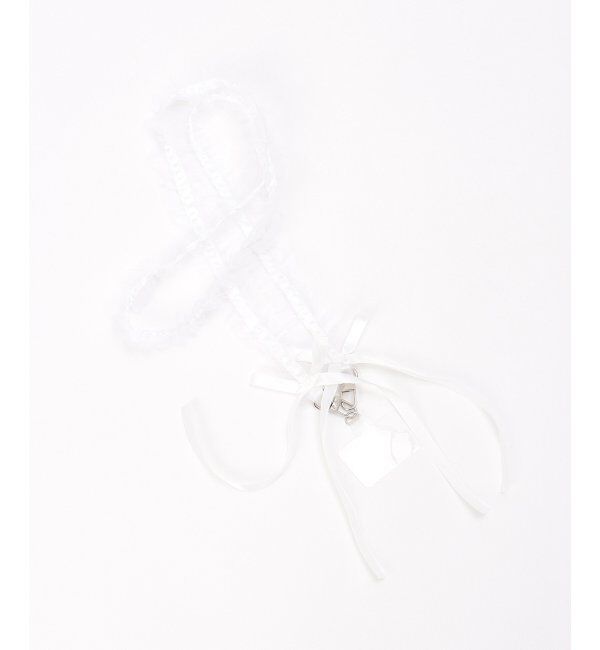 VENCE share style「フリルリボンストラップ」|ネックレス|