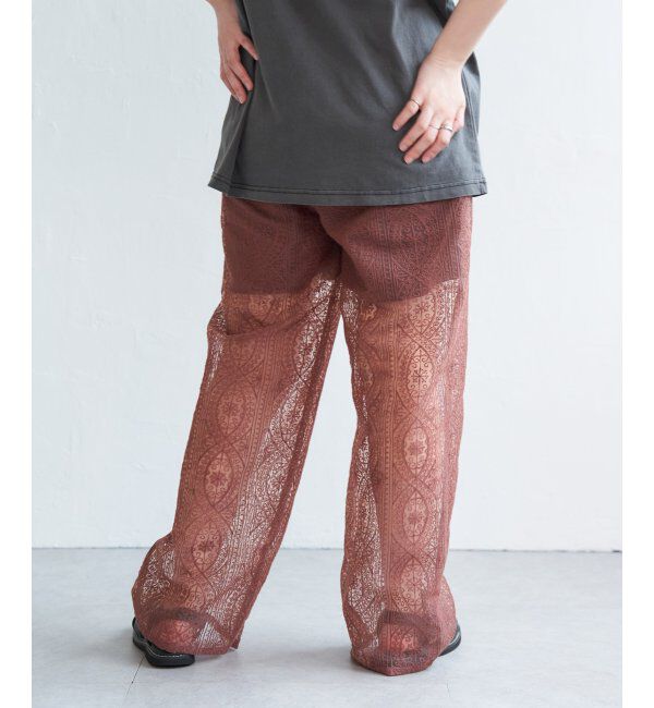 VENCE share style「レースイージーパンツ」|その他|