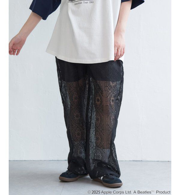 VENCE share style「レースイージーパンツ」|その他|