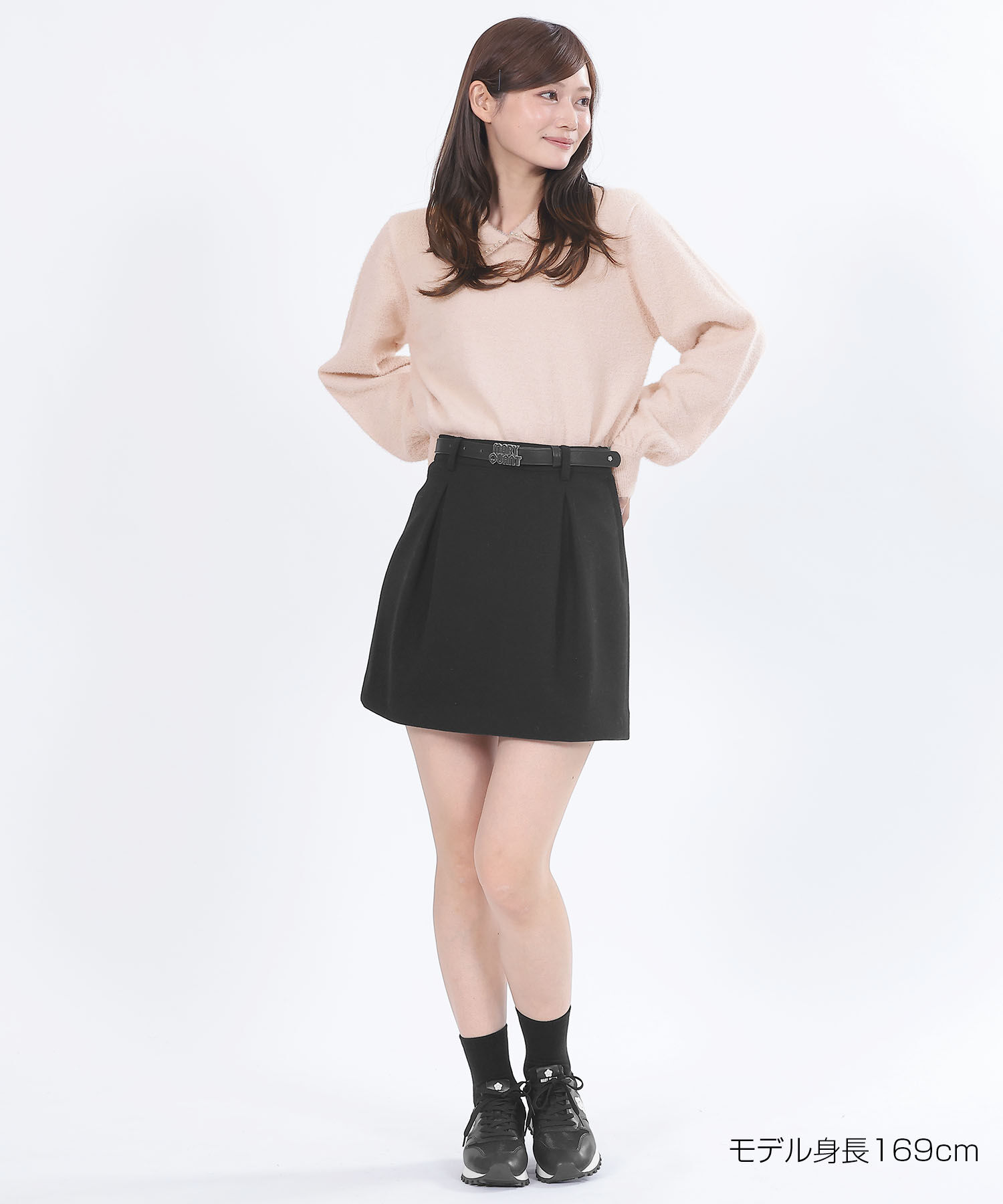 MARY QUANT「パールシャギーニット プルオーバー」|ニット・セーター|