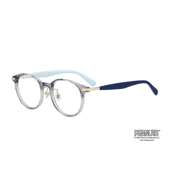  「Zoff PEANUTS メガネ | スヌーピー オラフ アンディ SNOOPY 眼鏡 伊達メガネ 度付き  レンズ交換券付」|メガネ|