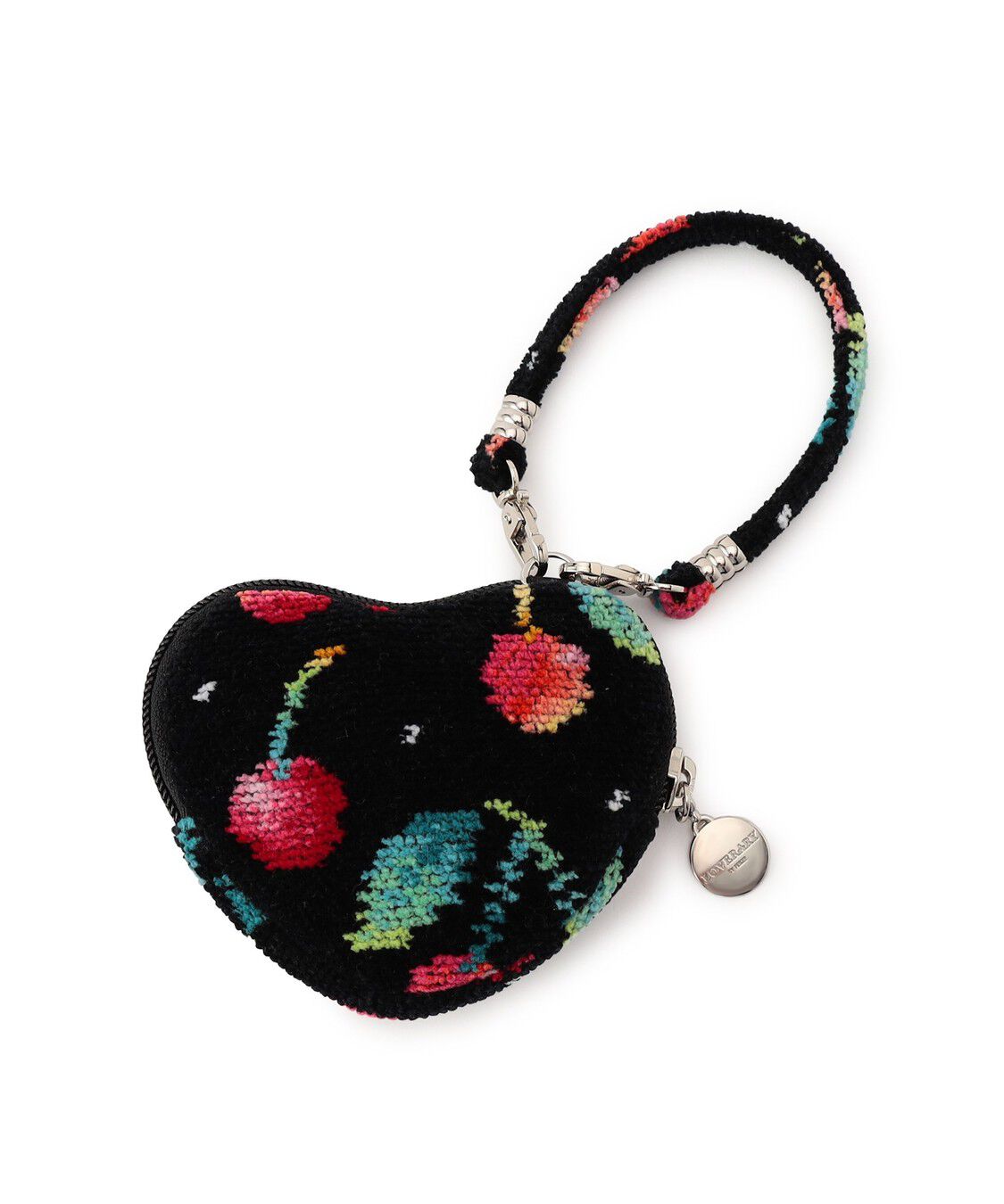 LOVERARY BY FEILER「チェリードット　ハート型ポーチ　L/CRD-253048」|ポーチ|