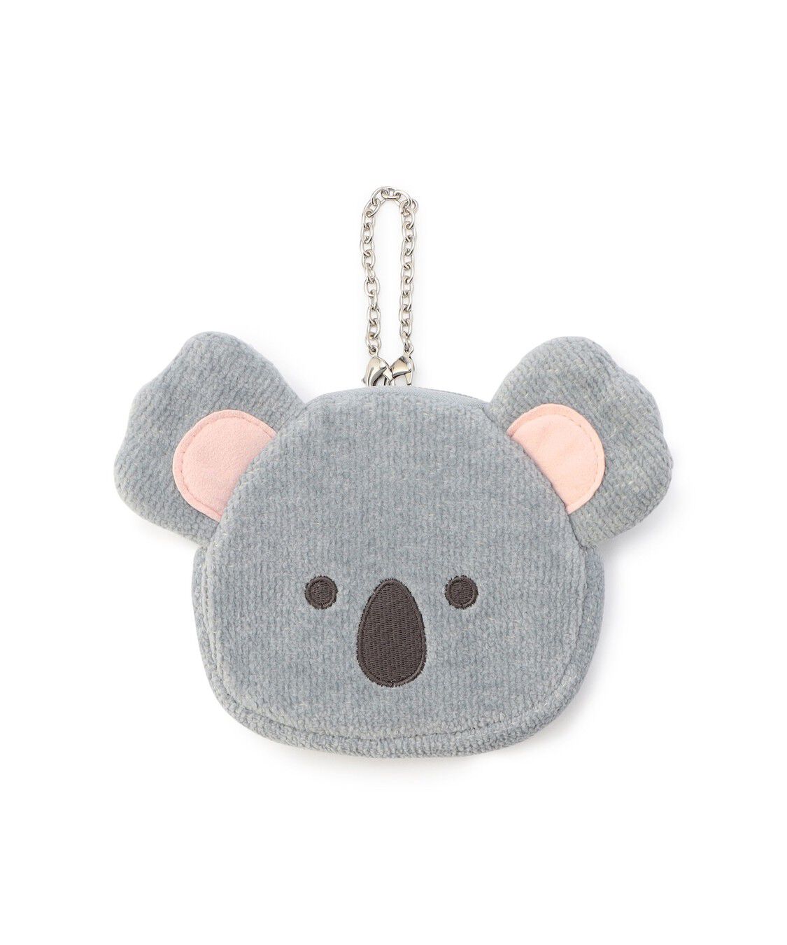 LOVERARY BY FEILER「ホノボノコアラ　コアラ型ポーチ　L/HBK-260113」|ポーチ|ライトグレー