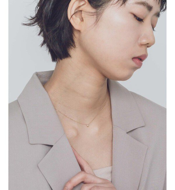 Jouete「K10YG レイヤー ネックレス」|ネックレス|