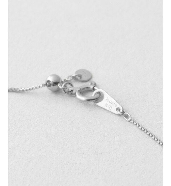 Jouete「K10WG ベネチアンチェーン ネックレス」|ネックレス|