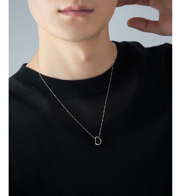 Jouete「K10YG ロングネックレス ユニーク」|ネックレス|