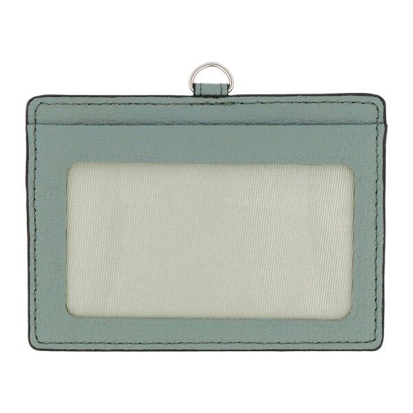 PEDIR「PEDIR(ペディール) ディアシュリンク 本革 リール付IDケース」|定期入れ|