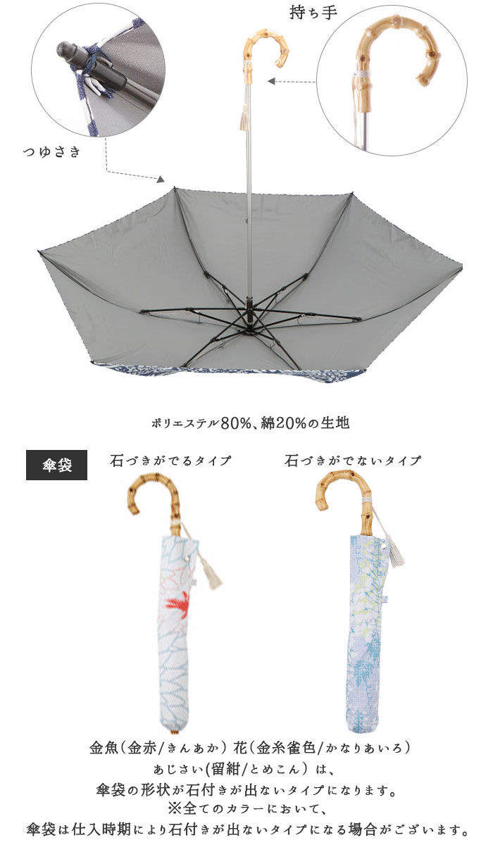 BACKYARD FAMILY「折りたたみ傘 レディース かわいい 通販 晴雨兼用 おしゃれ 50cm 6本骨 2段 ミニ」|傘|