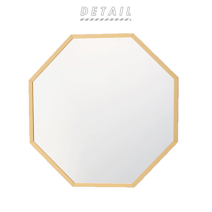 BACKYARD FAMILY「鏡 壁掛け おしゃれ 通販 八角形 卓上 ミラー 卓上鏡 八角 スタンドミラー メイク 化粧」|ミラー|