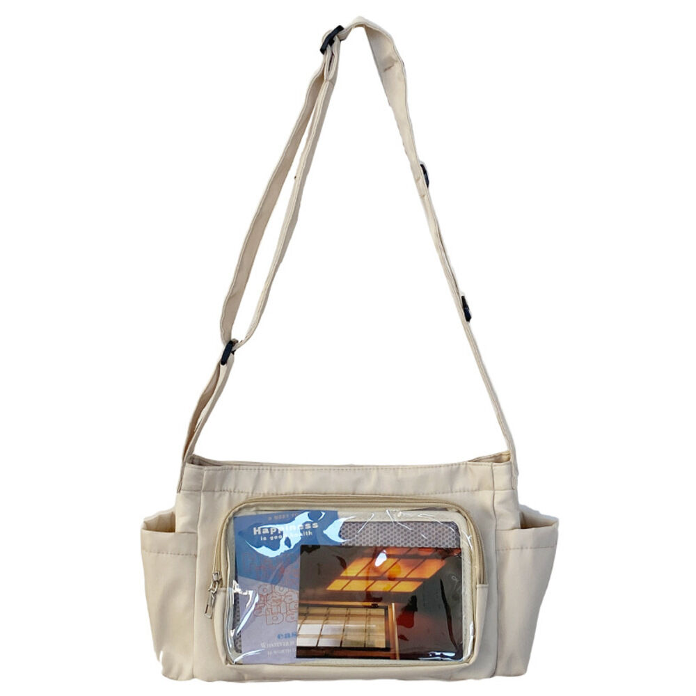 BACKYARD FAMILY「痛バッグ 痛バ ショルダーバッグ 通販 ショルダー 推し イベント バッグ バック かばん」|ショルダー・メッセンジャー|ホワイト1