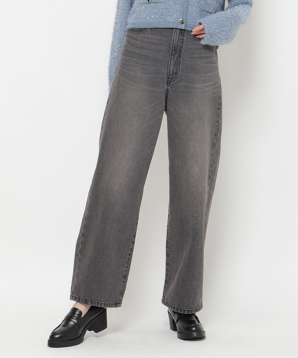 アンドクチュール「デニムバギーパンツ」|その他|