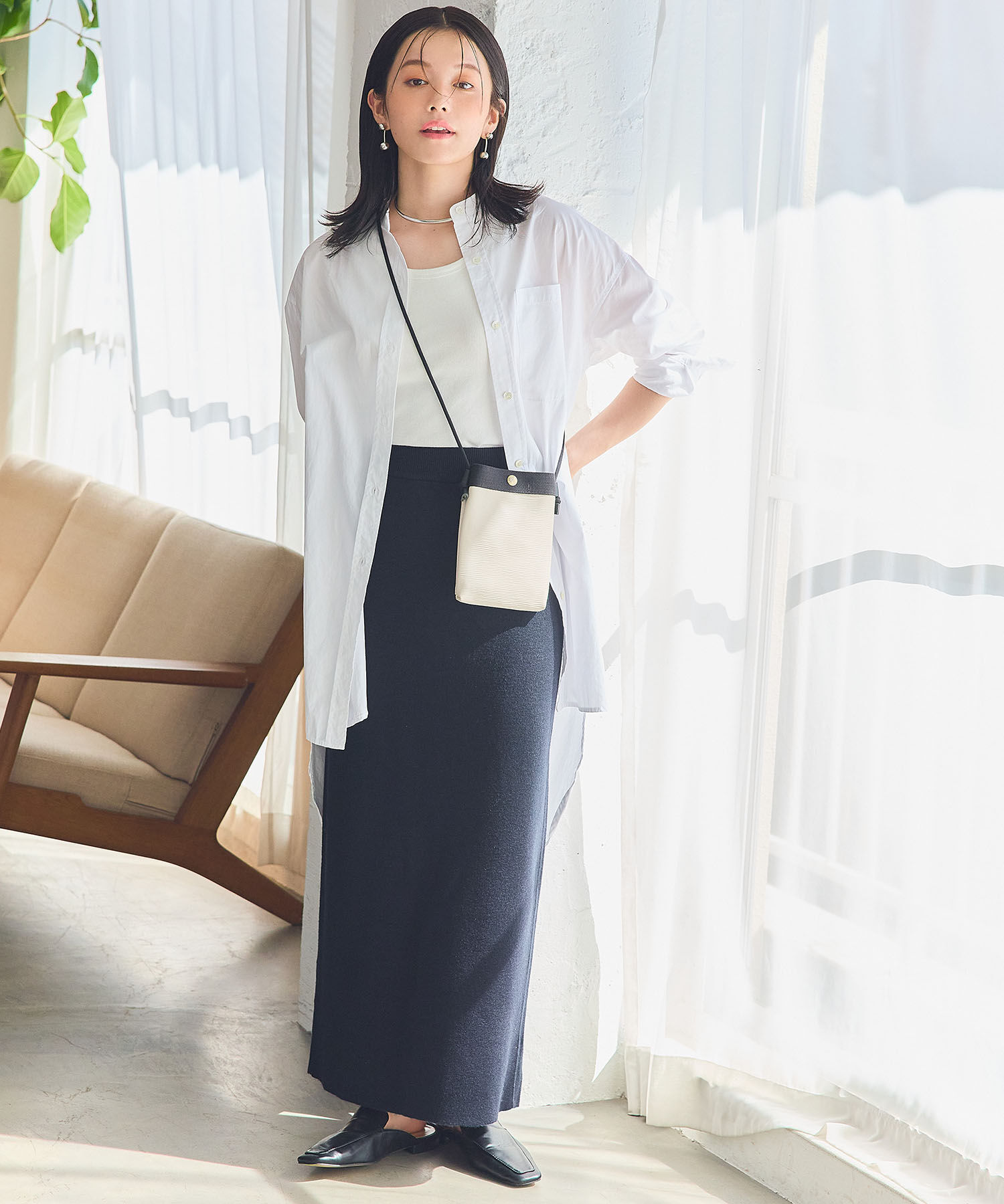 TOPKAPI BREATH「【VERY11月号掲載】【Breath TOPKAPI】 RIPPLE リプル スリム サコッシュ スマホショルダー 」|ショルダー・メッセンジャー|