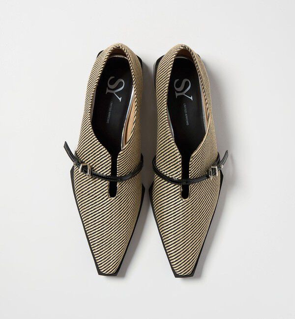 ODETTE E ODILE「＜SY＞エッジピーススリットベルト フラット20&uarr;」|ローファー|その他1