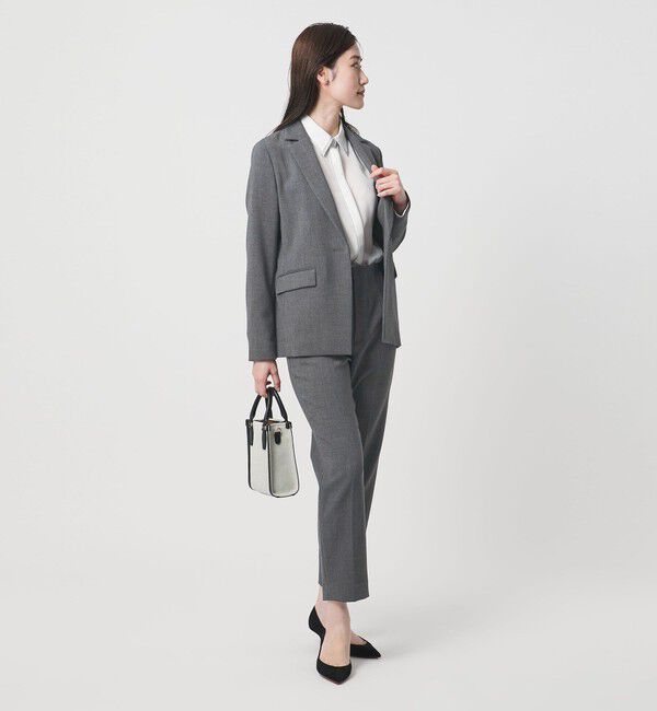 UNITED ARROWS「ダブルクロス ジャケット ‐ストレッチ ウォッシャブル‐」|テーラードジャケット|