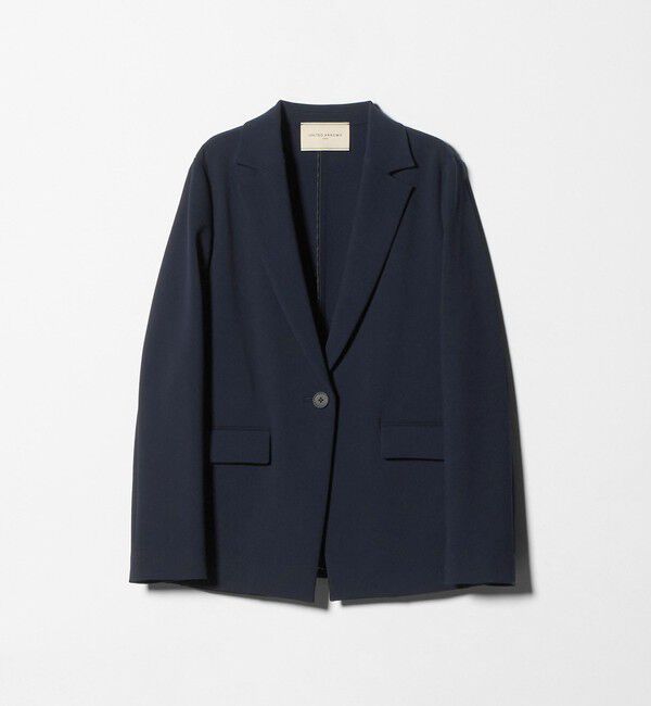 UNITED ARROWS「ダブルクロス ジャケット ‐ストレッチ ウォッシャブル‐」|テーラードジャケット|