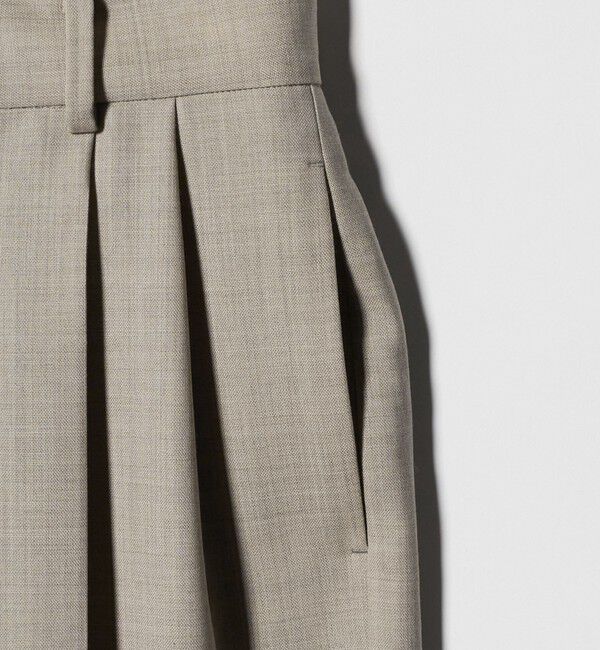 AEWEN MATOPH「＜AEWEN MATOPH＞ダブルタックワイドパンツ」|チノ|