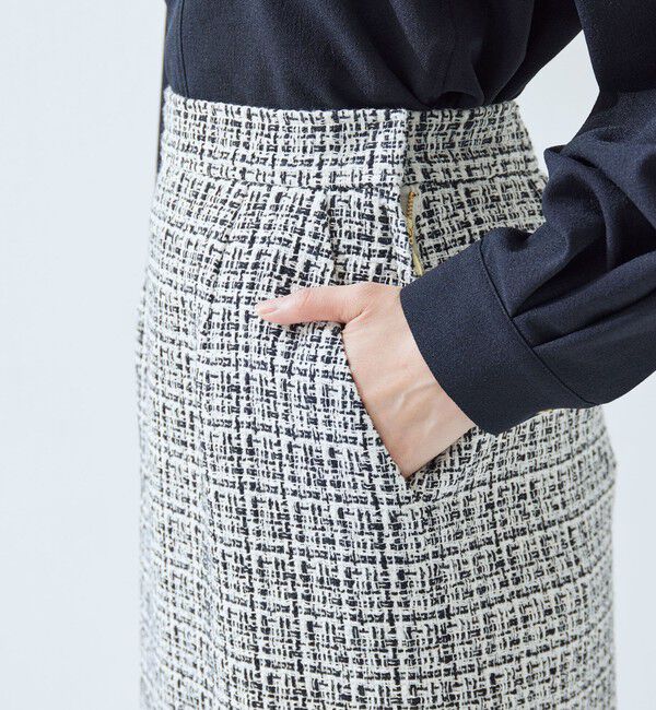 UNITED ARROWS green label relaxing「ツイードライク タイト スカート」|タイト|