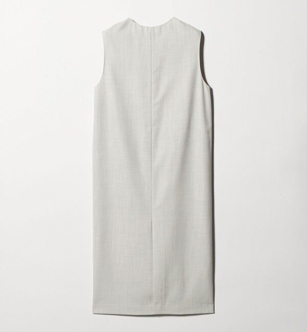 UNITED ARROWS green label relaxing「［size SHORTあり］リネンライク キーネック ジャンパースカート」|ジャンパースカート|