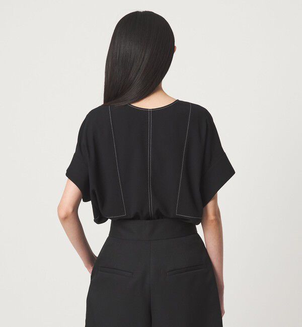 EMMEL REFINES「＜EMMEL REFINES＞EM 2WAY ジップ ブラウス」|シャツ・ブラウス|