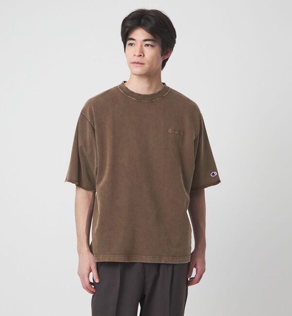 UNITED ARROWS green label relaxing「【別注】＜Champion＞フェード クルーネック 半袖 スウェット」|Tシャツ・カットソー|