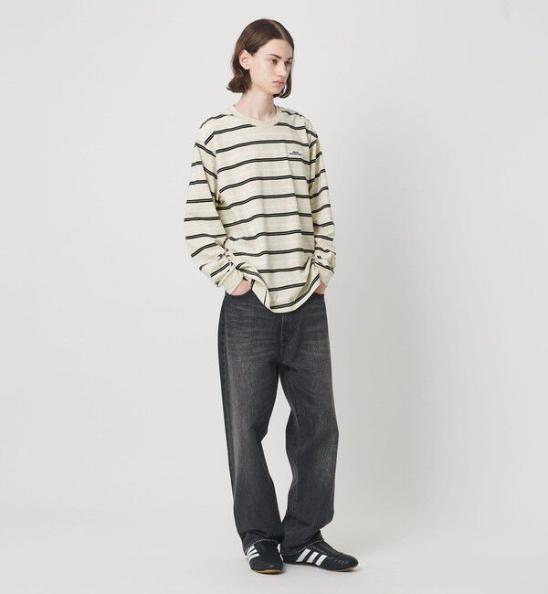 NICE WEATHER「＜NICE WEATHER＞ボーダー ロングスリーブ Tシャツ」|Tシャツ・カットソー|