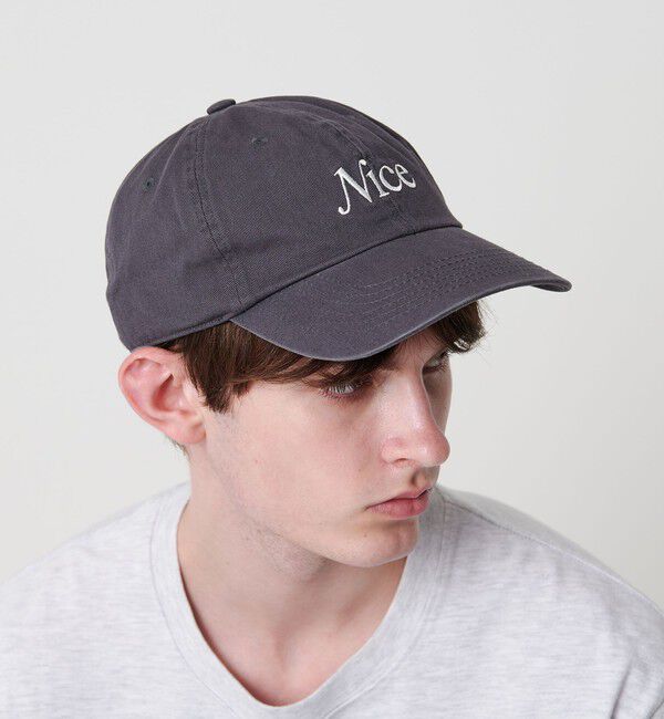NICE WEATHER「＜NICE WEATHER＞SIGNATURE キャップ」|キャップ・キャスケット|