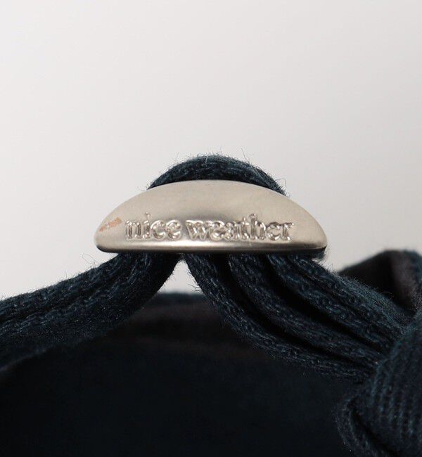 NICE WEATHER「＜NICE WEATHER＞SIGNATURE キャップ」|キャップ・キャスケット|