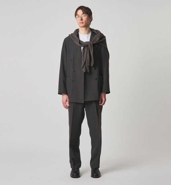 STEVEN ALAN「＜Steven Alan＞ P/LN アウト ワンプリーツ スラックス」|スラックス|