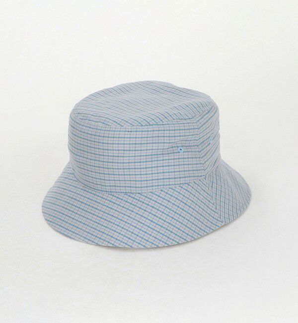 STEVEN ALAN「＜Steven Alan＞ ドレープ オックス チェック バケット ハット」|ハット|LT.GRAY