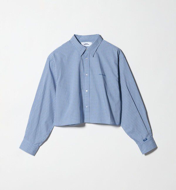 NICE WEATHER「＜NICE WEATHER＞パターン クロップド シャツ 2」|シャツ・ブラウス|