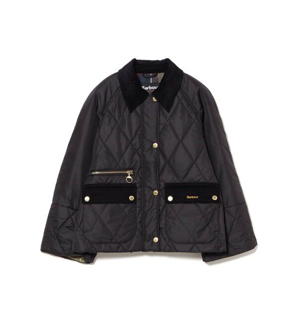 Demi-Luxe BEAMS 「Barbour / MARTHA キルト ジャケット」|ブルゾン・スタジャン|black/classic_tartan