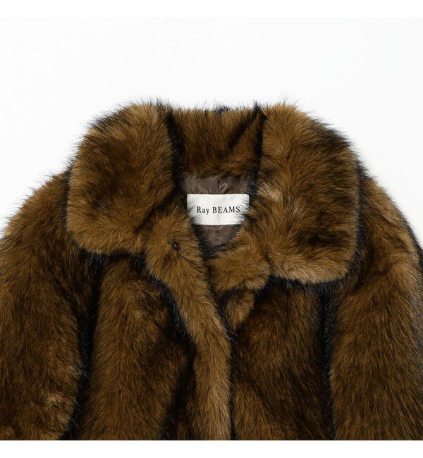 Ray BEAMS 「フェイクファー ショート ブルゾン」|ブルゾン・スタジャン|