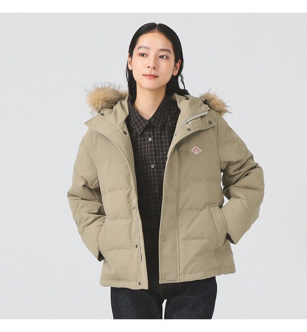 Ray BEAMS 「DANTON / FAKE FUR HOODED DOWN JACKET 25AW」|ダウン|121_LT.BEIGE