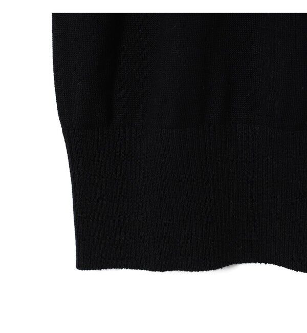 Ray BEAMS 「14ゲージ ショート丈 クルーネック カーディガン」|カーディガン|