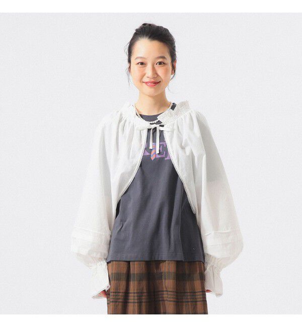 BEAMSBOY「ユーロ ドロワーズ アレンジ ブラウス」|シャツ・ブラウス|