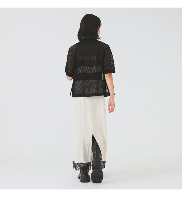 Ray BEAMS 「【別注】boussole / Short Sleeve Knit」|ニット・セーター|