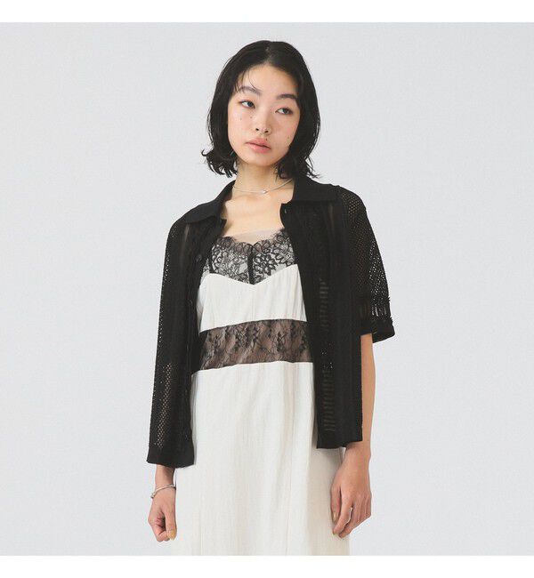 Ray BEAMS 「【別注】boussole / Short Sleeve Knit」|ニット・セーター|