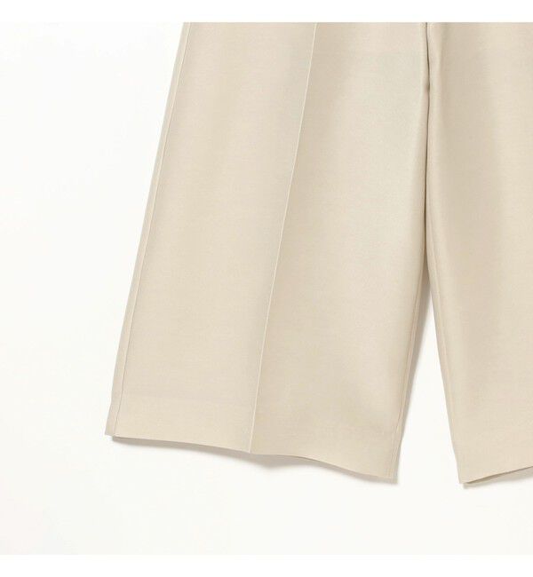 Demi-Luxe BEAMS 「ワイド シルエット パンツ」|チノ|