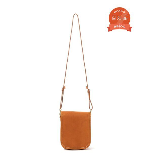 BEAMS「SLOW/ 別注 Flap Shoulder Bag」|トートバッグ|CAMEL
