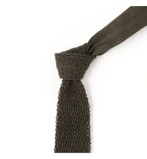 BEAMS PLUS「Cotton Knit Tie Solid」|ネクタイ・蝶ネクタイ|