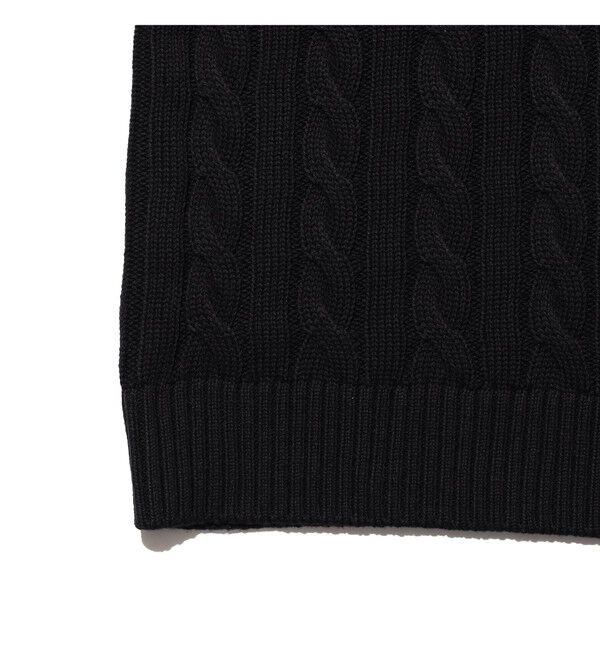 BEAMS PLUS「V-Neck Vest Cable」|ニット・セーター|