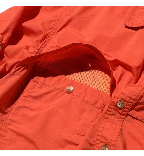 BEAMS PLUS「Adventure Shirt Ⅳ NYCO Rip stop Pigment Dye」|シャツ・ブラウス|