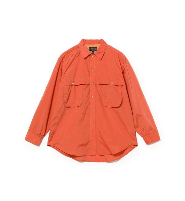 BEAMS PLUS「Adventure Shirt Ⅳ NYCO Rip stop Pigment Dye」|シャツ・ブラウス|