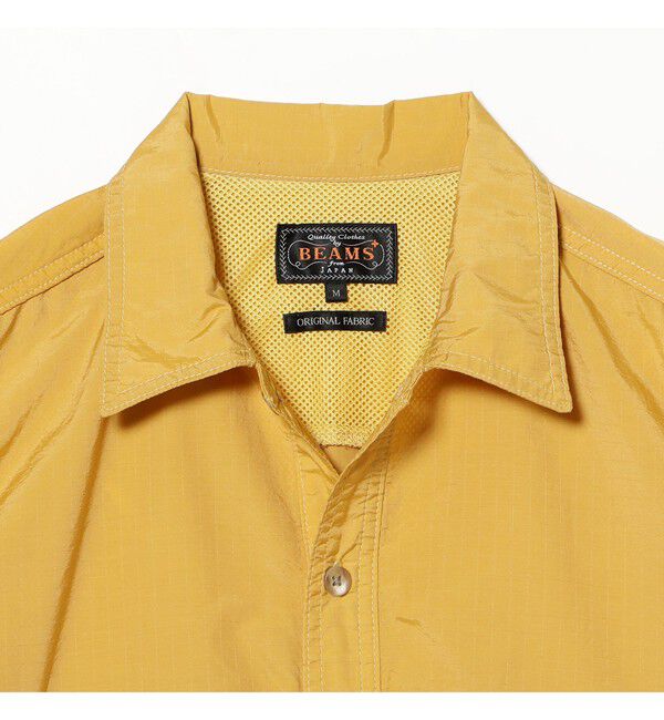 BEAMS PLUS「Adventure Shirt Ⅳ NYCO Rip stop Pigment Dye」|シャツ・ブラウス|