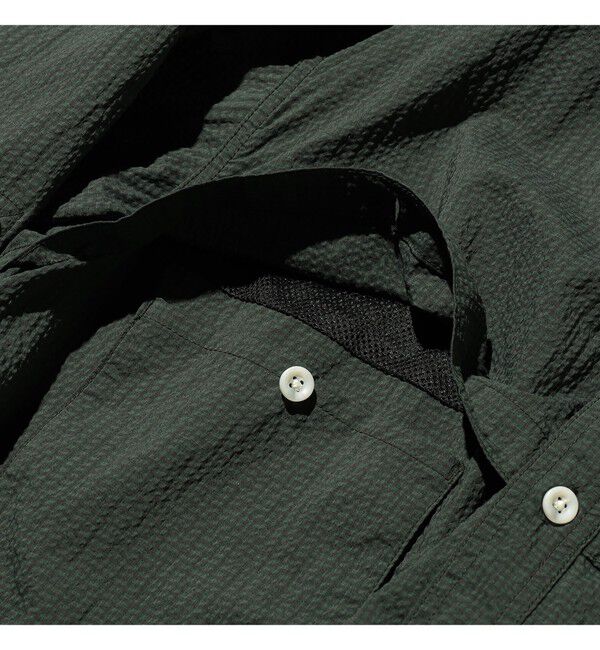 BEAMS PLUS「Adventure Shirt Ⅳ Seersucker Gingham」|シャツ・ブラウス|