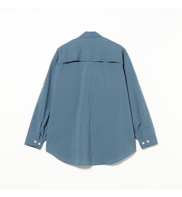 BEAMS PLUS「Adventure Shirt Ⅳ Seersucker Gingham」|シャツ・ブラウス|