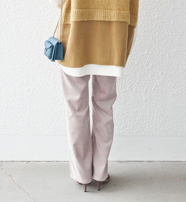 SHIPS for women「〈手洗い可能〉ストレッチ混 細 コーデュロイ スリム パンツ ◇」|その他|