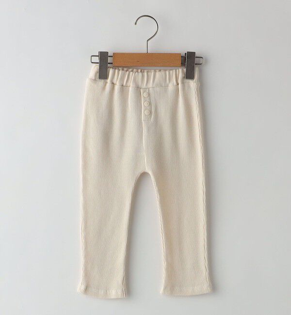 SHIPS KIDS「SHIPS KIDS:80～90cm / ワッフル パンツ」|その他|オフホワイト